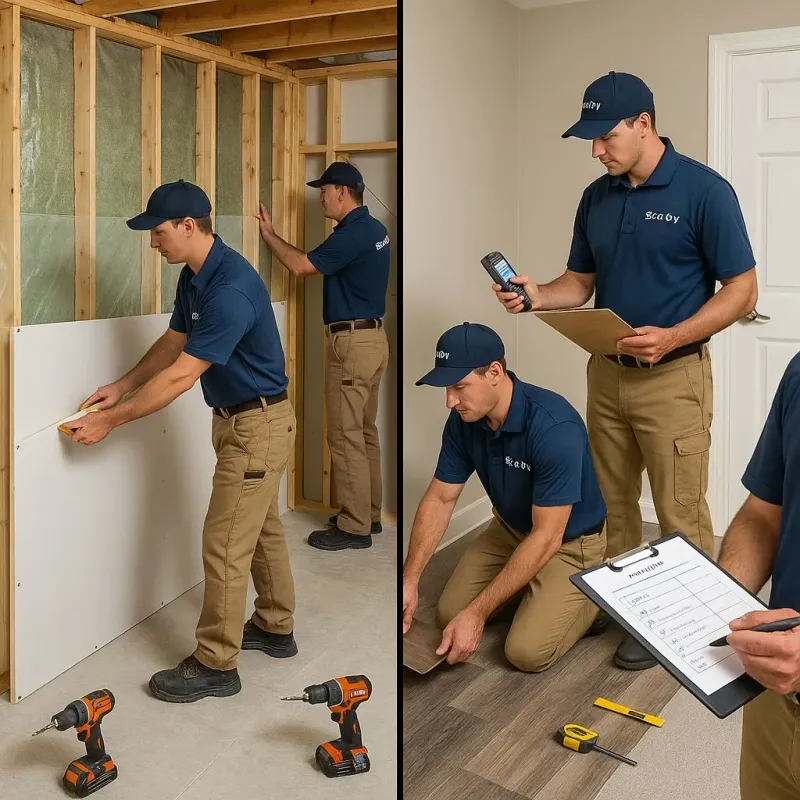 Repairs and Reconstruction process in Stonewall County, TX
